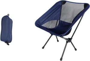 Portable Stool Portable Folding Chair Can Be Stored Fishing Small Stool Painting Sketching Backrest Chair Breathable Mesh Picnic Chair Folding Stool(Blue,14.6 * 13.2 * 34.6in)
