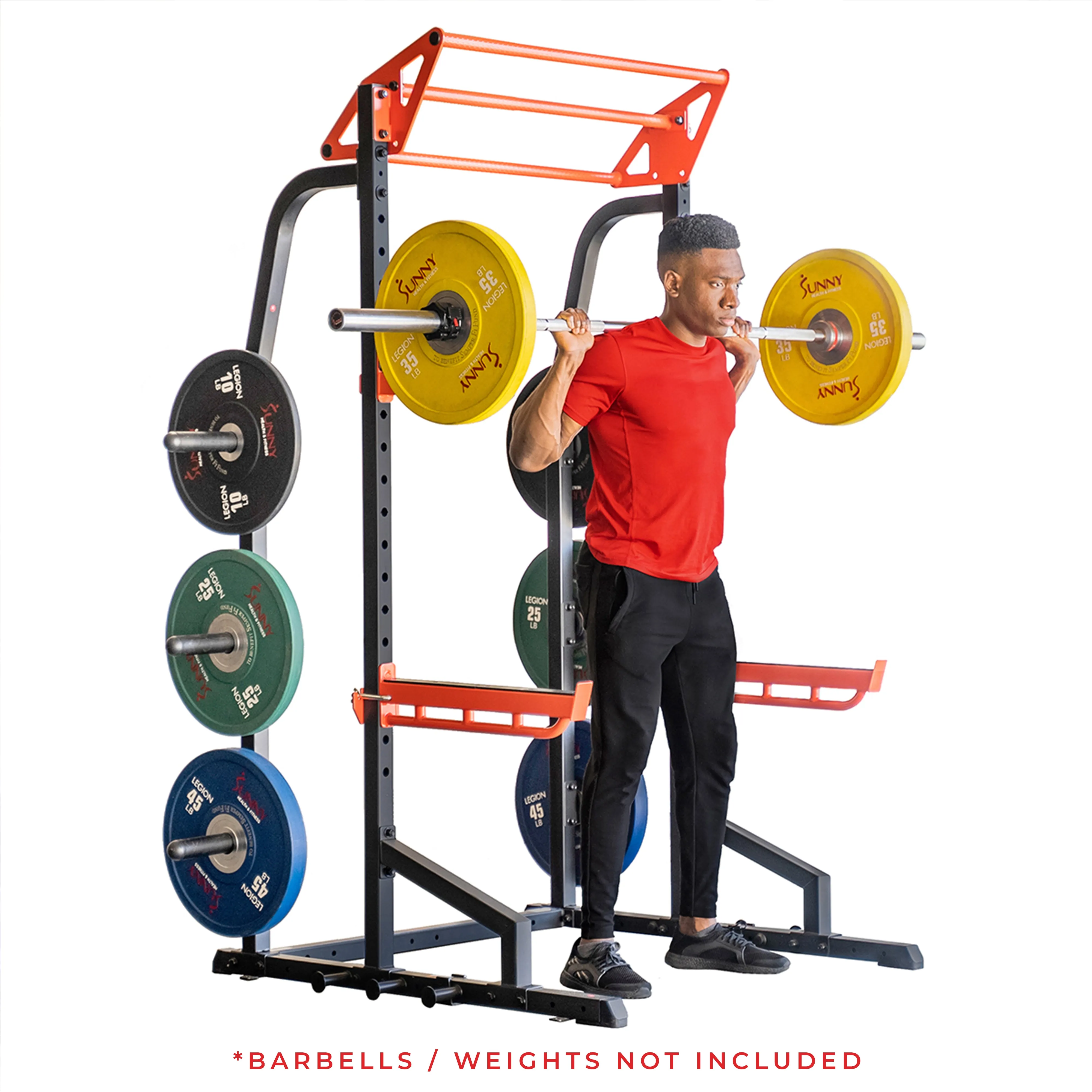 Power Zone Premium Heavy Duty Multifunction Squat Power Rack