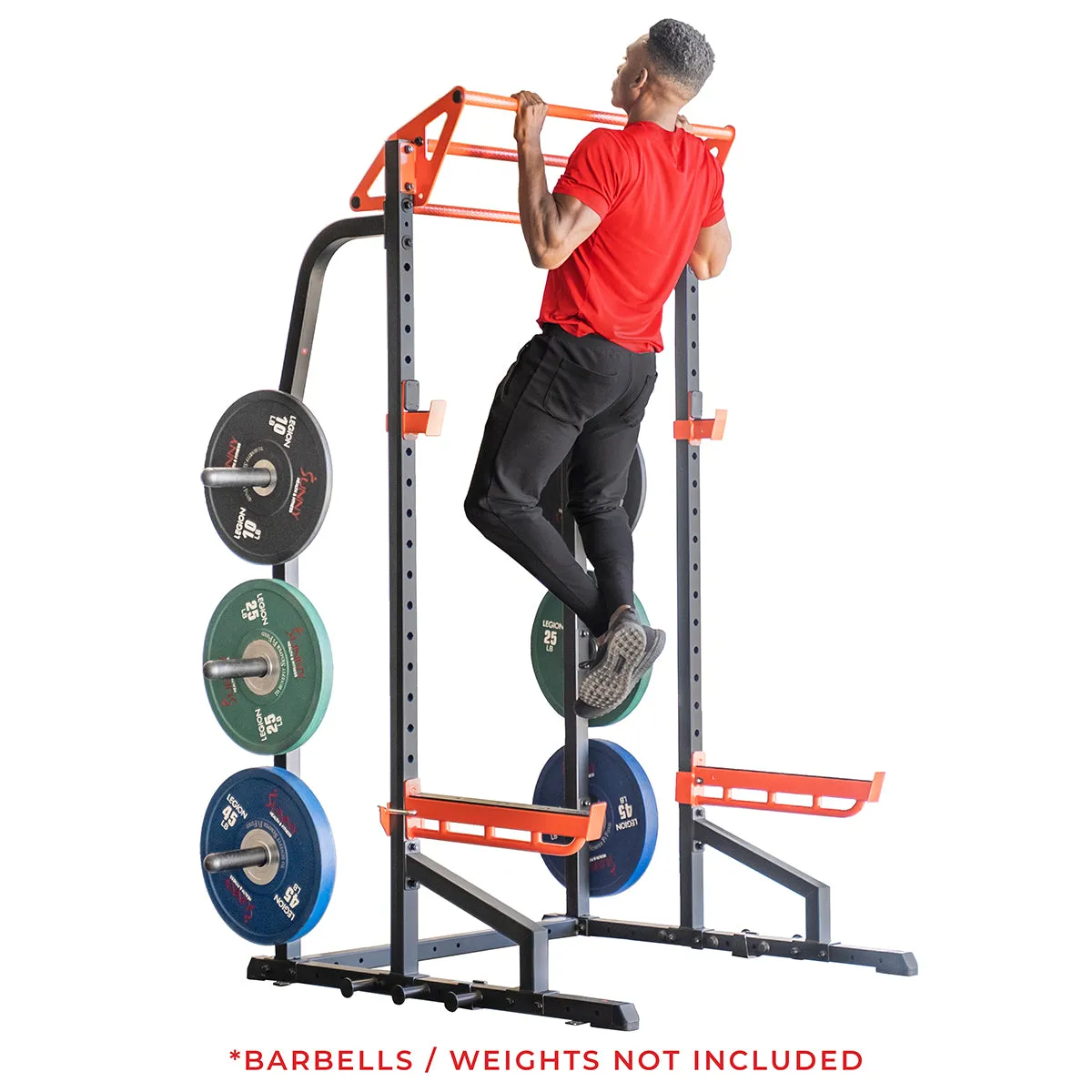 Power Zone Premium Heavy Duty Multifunction Squat Power Rack