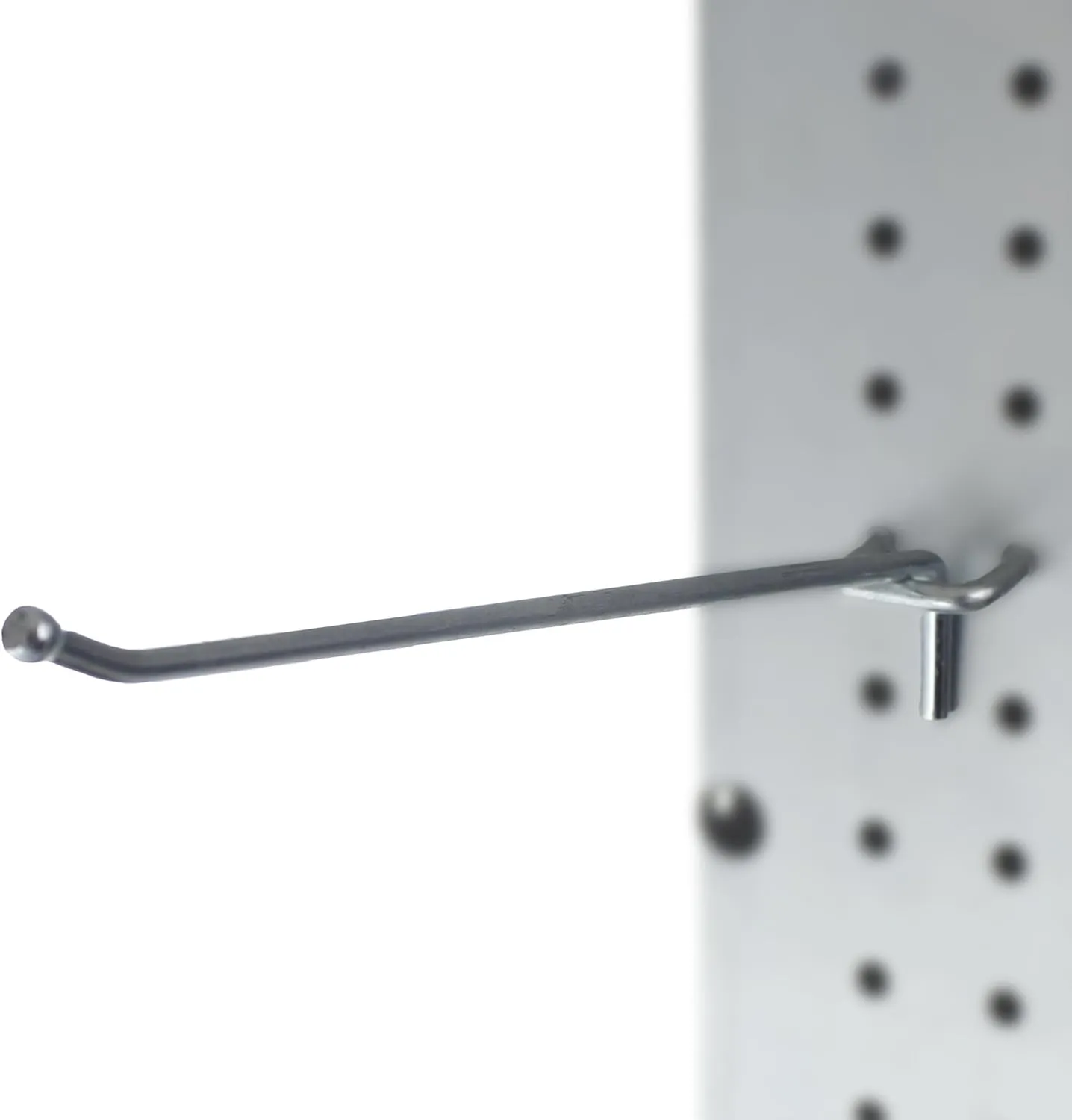 Presa Heavy Duty Metal Peg Board Shelving Hooks, 8-Inch, 50-Pack