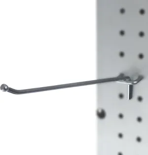 Presa Heavy Duty Metal Peg Board Shelving Hooks, 8-Inch, 50-Pack