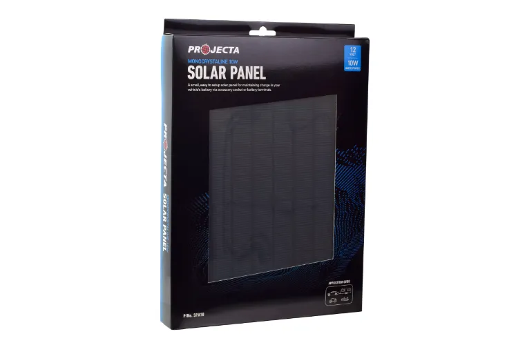 Projecta Solar Panel 12V 10W Monocrystalline Maintenance