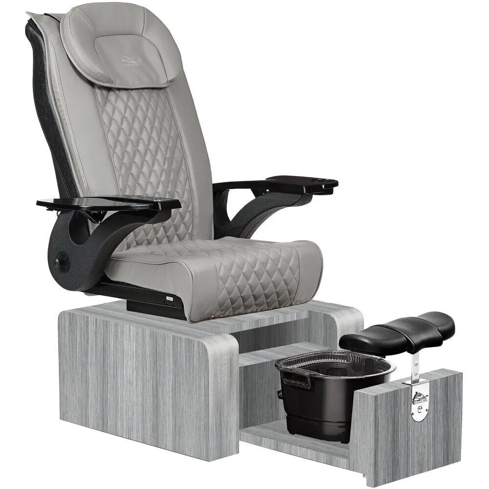 Pure II Non-Plumbed Pedicure Chair / Pedicure Tub with Heat and Vibration by Whale Spa