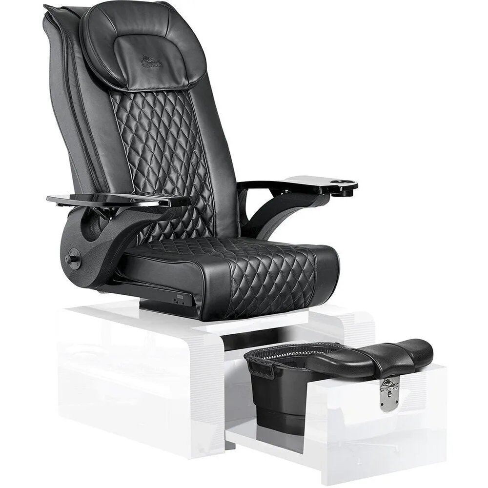 Pure II Non-Plumbed Pedicure Chair / Pedicure Tub with Heat and Vibration by Whale Spa