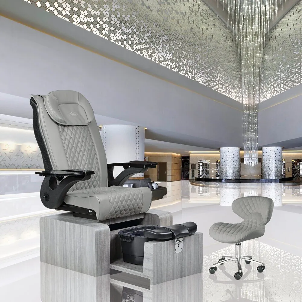 Pure II Non-Plumbed Pedicure Chair / Pedicure Tub with Heat and Vibration by Whale Spa