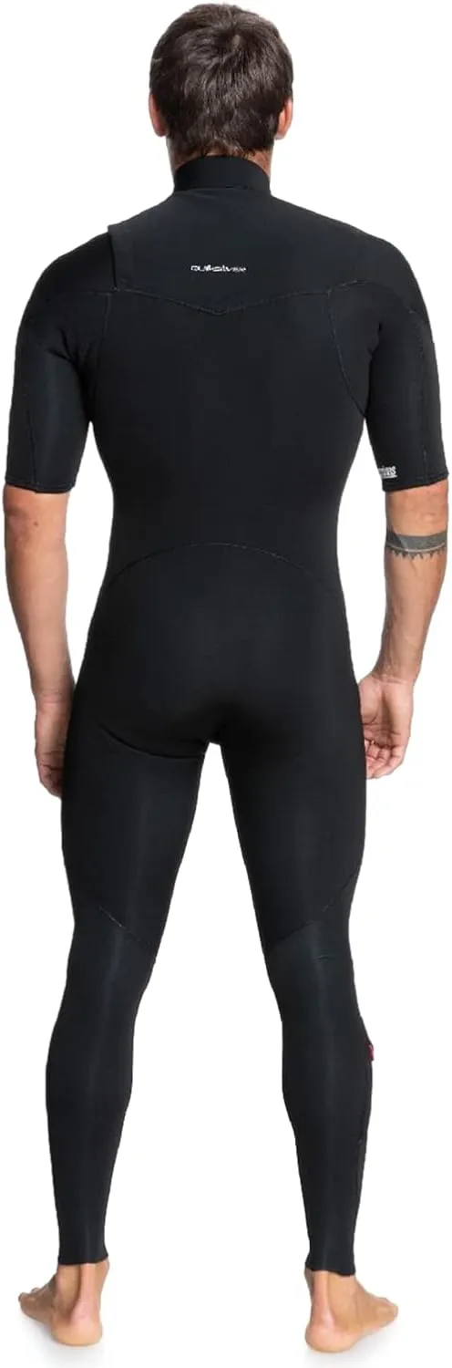 Quiksilver Mens Everyday Sessions 2/2 Short Sleeve Chest Zip Springsuit