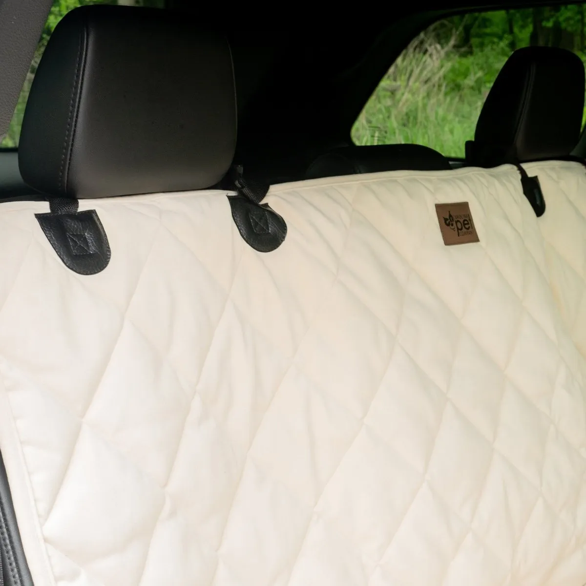 Quilted Microfiber Rear Seat Protector