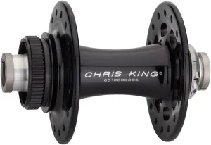 R45D 12mm Thru-Axle Front Centerlock Disc Hub, 32 Hole, Black