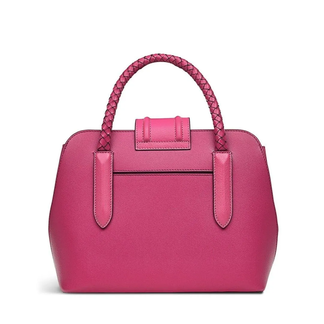 Radley Liverpool Street 2.0 Weave Small Ziptop Multiway Bag - Coulis
