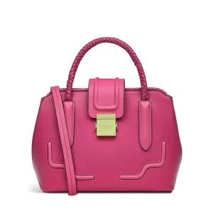 Radley Liverpool Street 2.0 Weave Small Ziptop Multiway Bag - Coulis