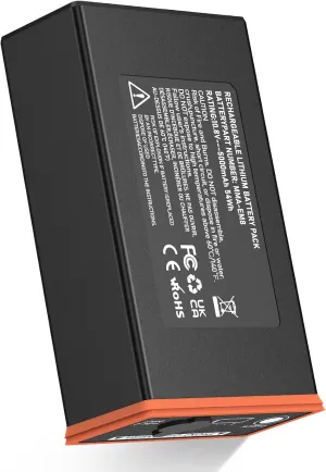 Rechargeable Battery Pack for Edge Series Cellular Trail Camera 5000mAh Lithium-Ion Battery Compatible with Moultrie Edge, Edge PRO, Edge 2, Edge 2 PRO
