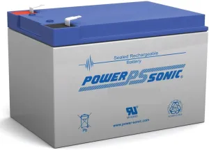 Rechargeable Sealed Lead Acid Deep Cycle Battery - Robust Design for All Conditions - Backup Battery and Power Source for Stepper, Elliptical Crosstrainer - Work with NuStep