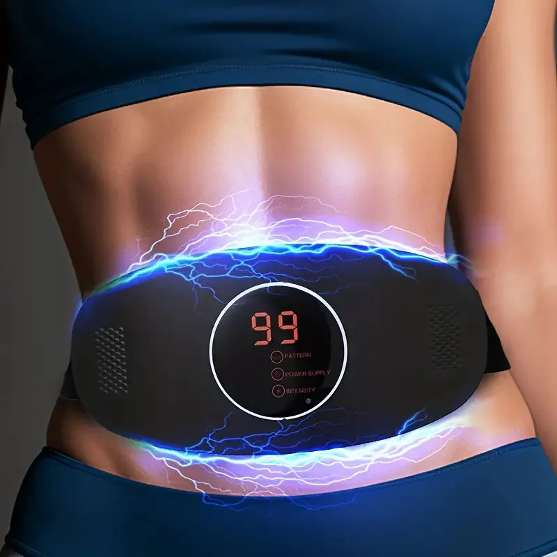 Rechargeable Waist Massager with Vibration - Full Body Slimming & Toning Device