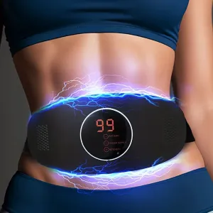 Rechargeable Waist Massager with Vibration - Full Body Slimming & Toning Device