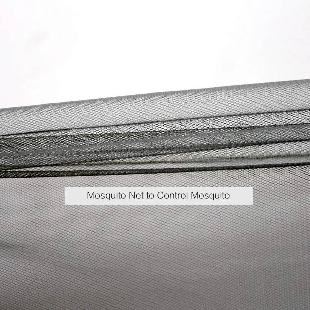 Recreation 1-2 Person 260 * 140cm Camping Hammock Outdoor Mosquito Bug Net Portable Parachute Nylon Hammock for Sleeping Travel Hiking Gifts for Hikers