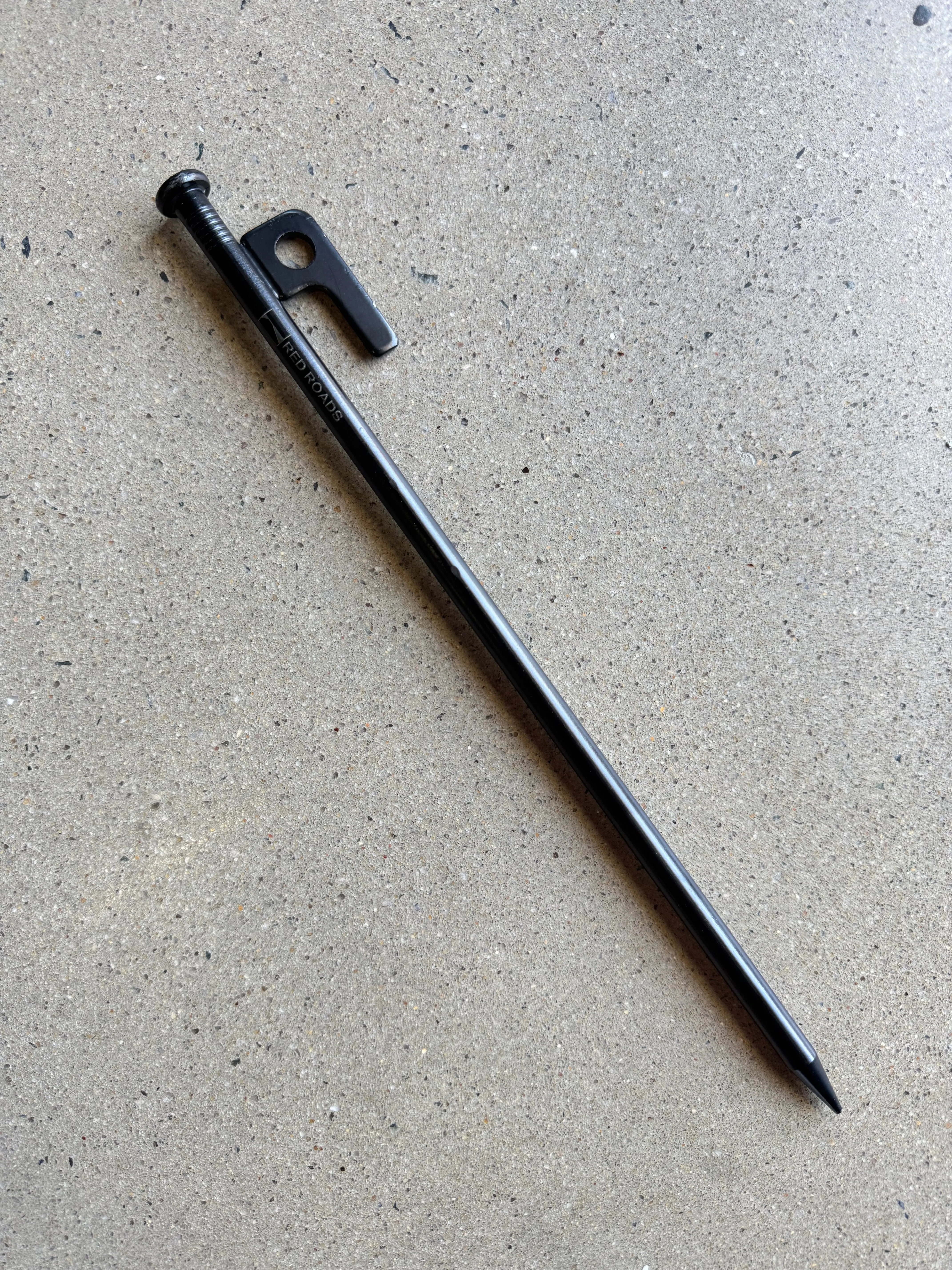 Red Roads Pegs - The Nail - Heavy Duty Steel Tent Peg