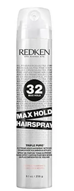 Redken Triple Pure 32 Max Hold Hairspray 9oz