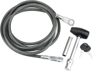 Reese Towpower 7031600 Steel Cable and Receiver Lock, Regular