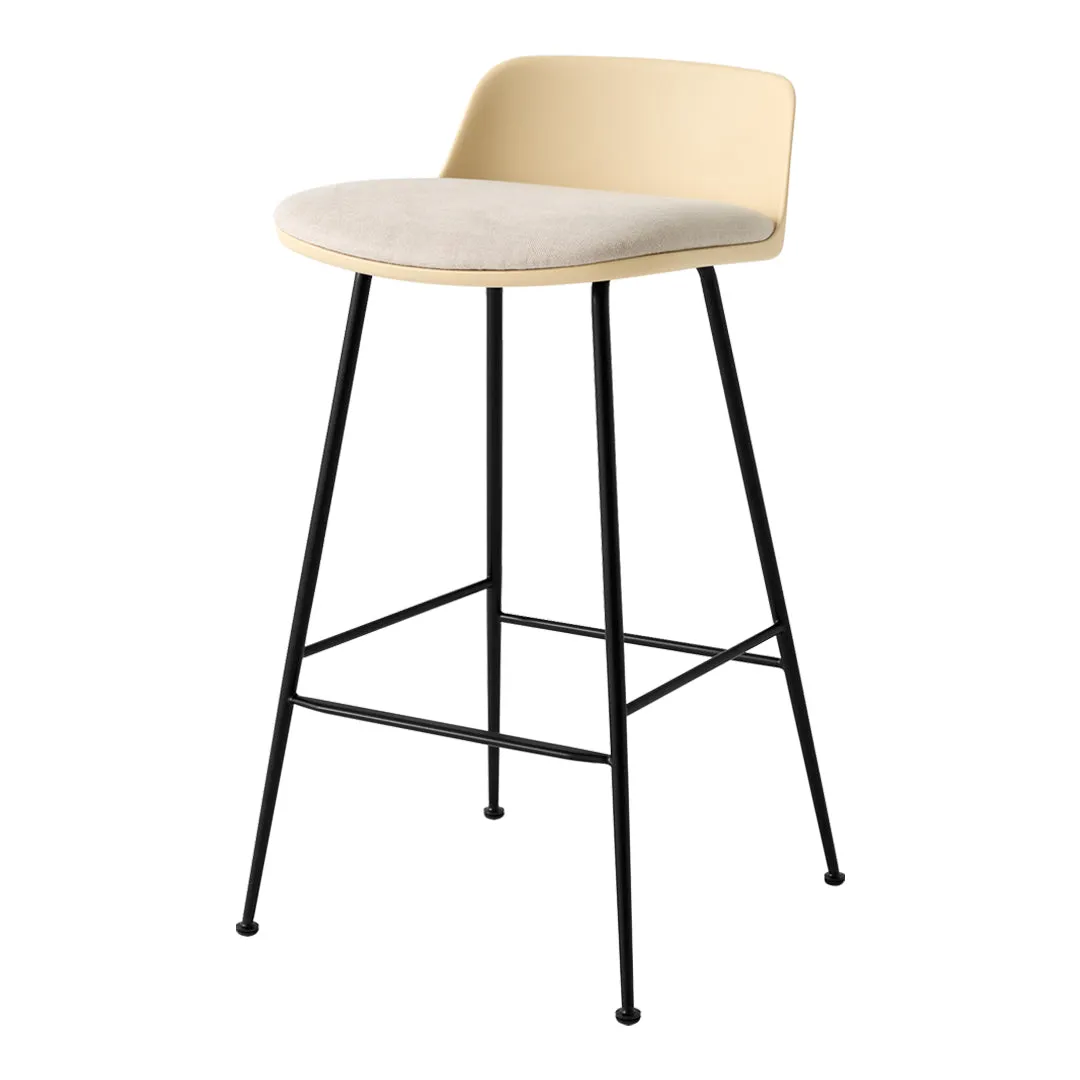 Rely HW82 Low Back Counter Stool - Seat Upholstered