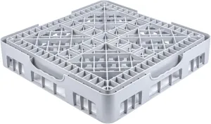 Restaurantware-Clean Tek Professional Peg Rack, 1 Heavy Duty Tray Rack for Dishwashing - Durable, Long-Lasting, Gray Polypropylene Dish Rack, All Purpose, Ideal for Plates, Trays, and Bowls