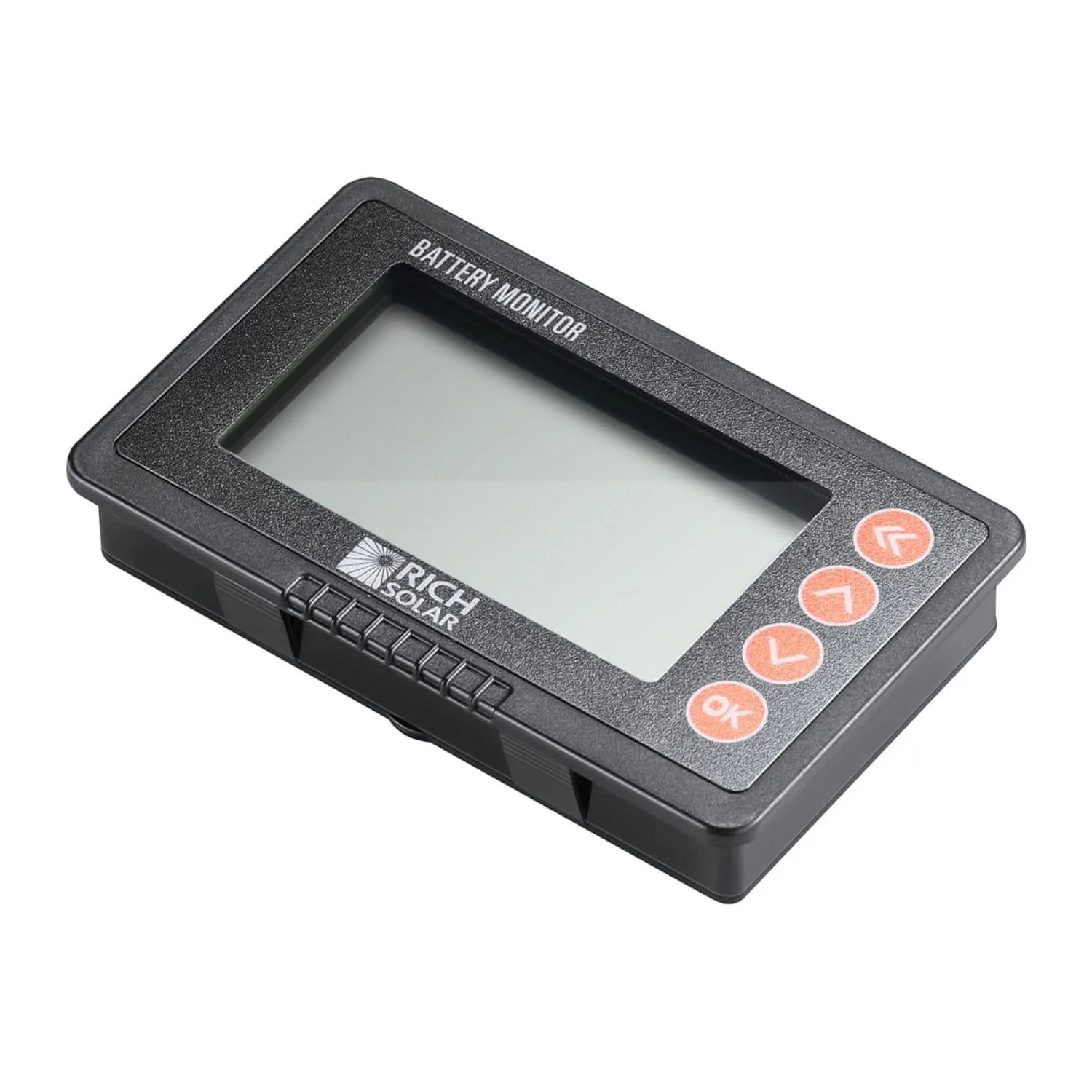 Rich Solar 500 Amp Battery Monitor With Shunt | 8~120V 500A Battery Monitor | Accurate Battery Status Monitor