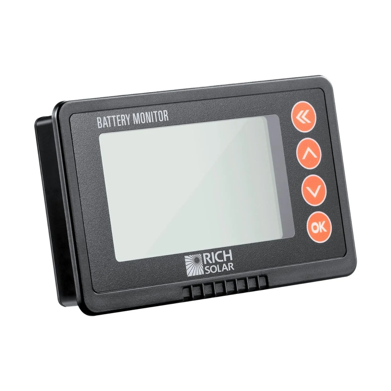 Rich Solar 500 Amp Battery Monitor With Shunt | 8~120V 500A Battery Monitor | Accurate Battery Status Monitor