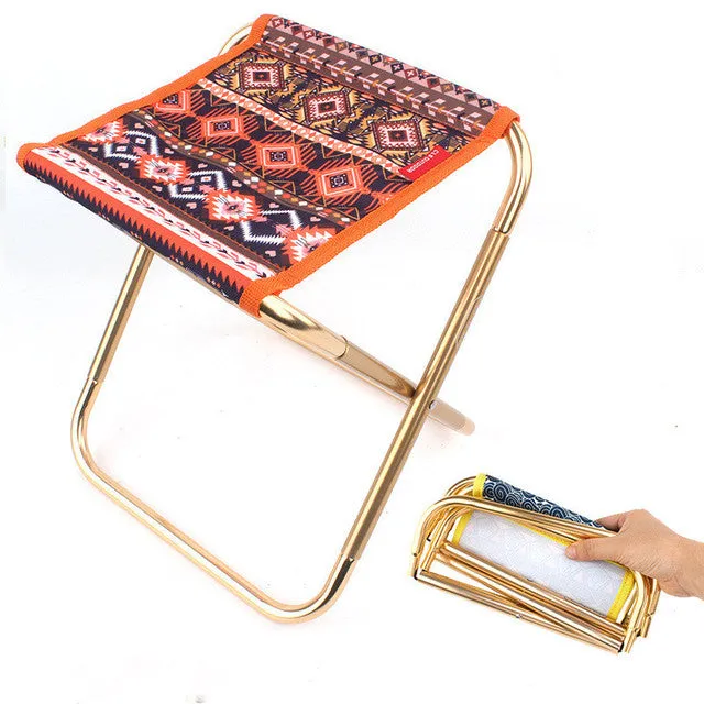 RYNX | Light Weight Foldable Portable Stool Chair
