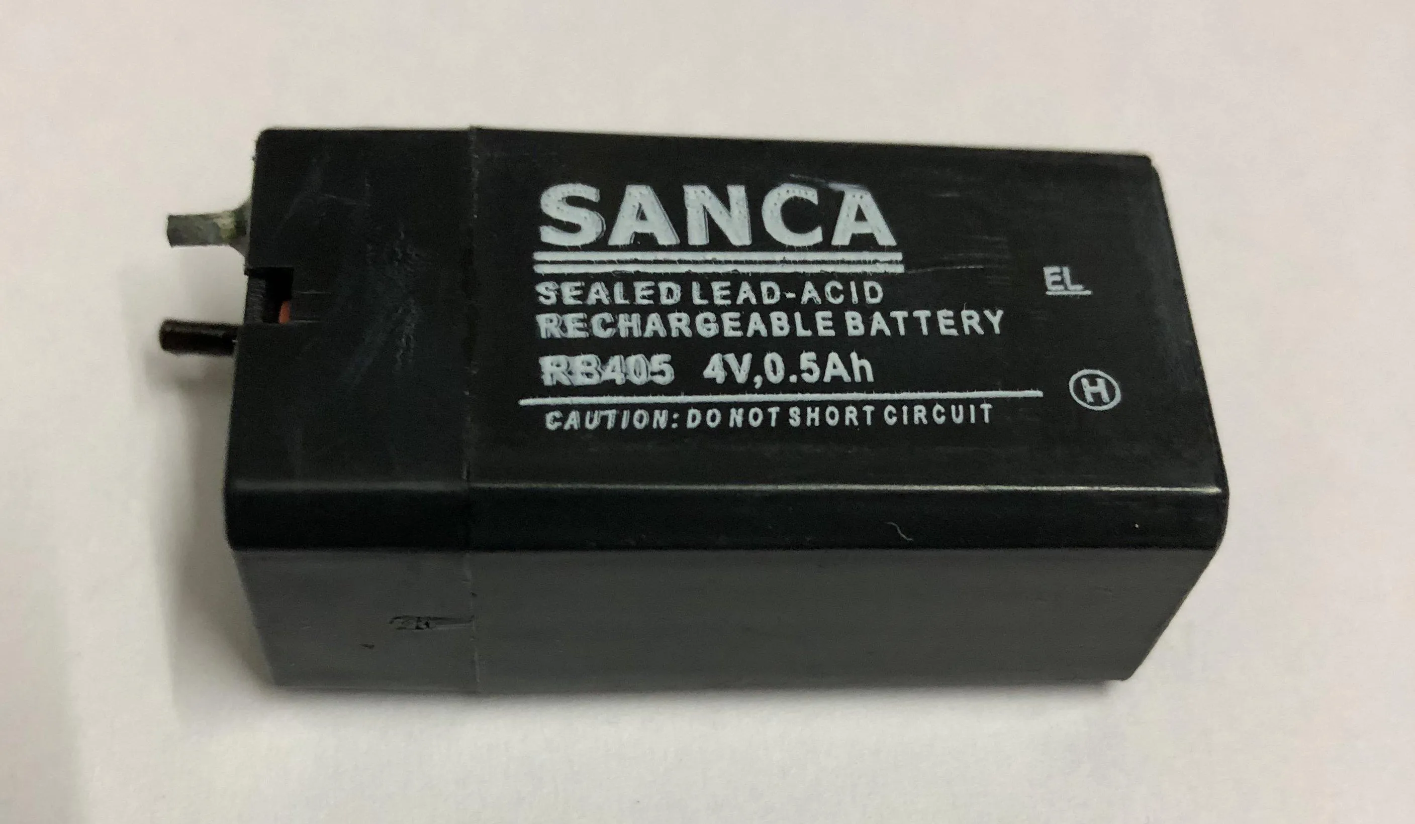 Sanca 4V 0.5Ah Sealed Lead Acid Rechargeable Battery For Mosquito Bat / Toys