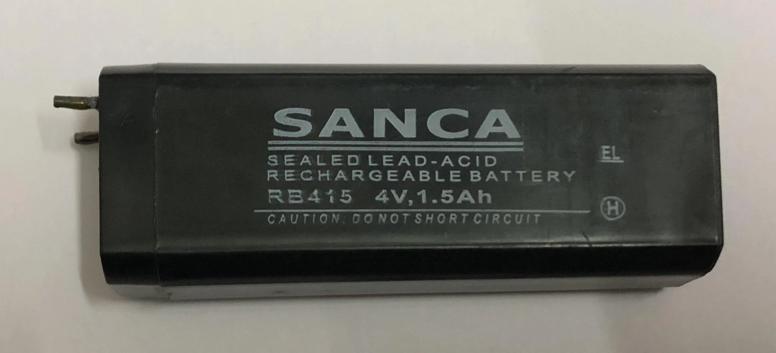 Sanca 4V 1.5Ah Sealed Lead Acid Rechargeable Battery For Mosquito Bat / Toys