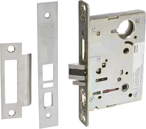 Sargent 8200 Series Satin Chrome Plated Office or Entry Mortise Lock (Pack of 1)