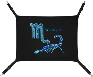 Scorpio Hanging Cat Bed Soft Breathable Pet Hammock for Cage Pet Sleeper for Kitten Ferret Puppy Rabbit, style, 20240327