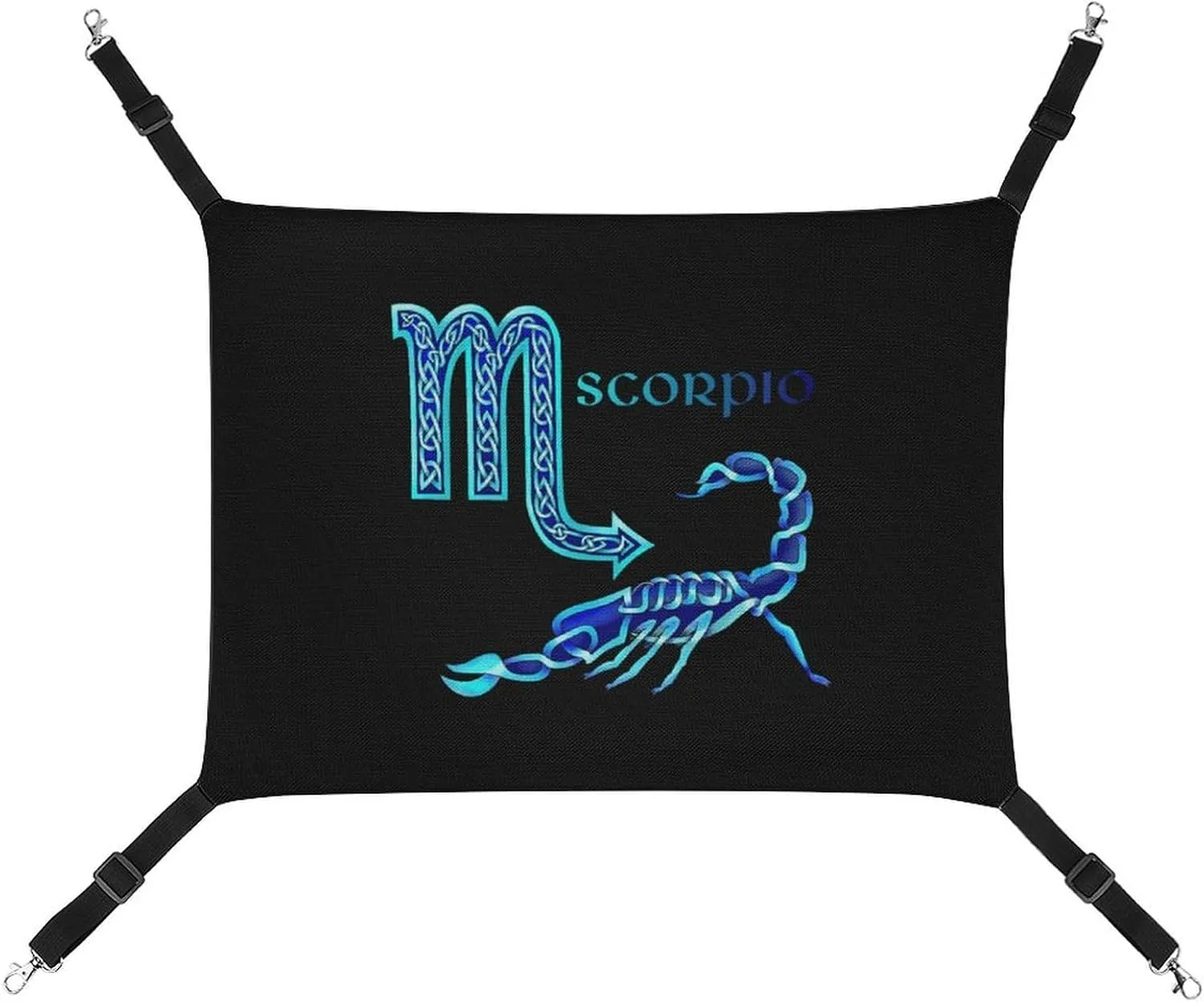 Scorpio Hanging Cat Bed Soft Breathable Pet Hammock for Cage Pet Sleeper for Kitten Ferret Puppy Rabbit, style, 20240327