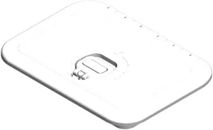 Sea-Dog Triple Lock Rectangular Marine Hatch - 10" x 14" - White