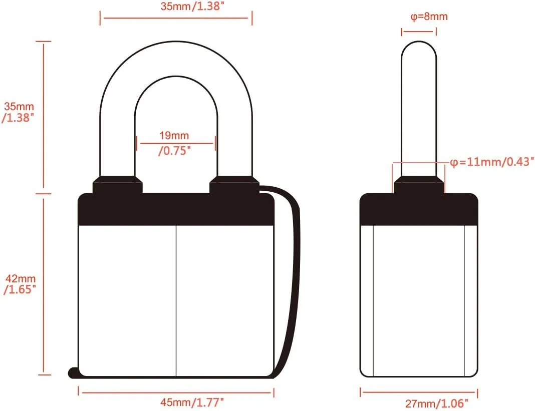 SEPOX® Waterproof & Weather-Resistant Heavy-Duty Outdoor Padlock - Keyed Alike, Triple-Pack, 44mm 1.75-inch with Blue Protective Cover for Maximum Security in Home, Garden Shed, Garage, and Gate