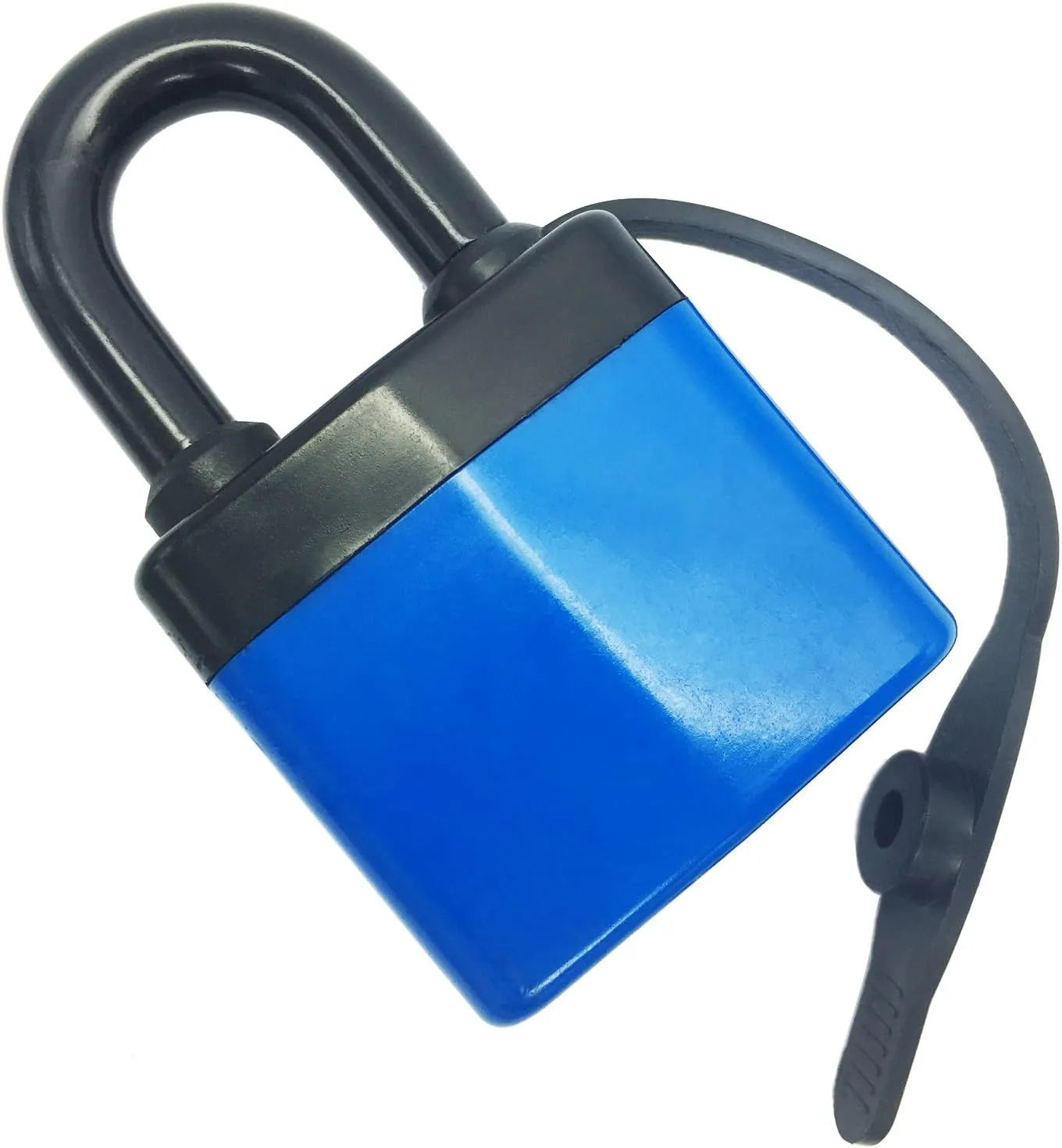 SEPOX® Waterproof & Weather-Resistant Heavy-Duty Outdoor Padlock - Keyed Alike, Triple-Pack, 44mm 1.75-inch with Blue Protective Cover for Maximum Security in Home, Garden Shed, Garage, and Gate