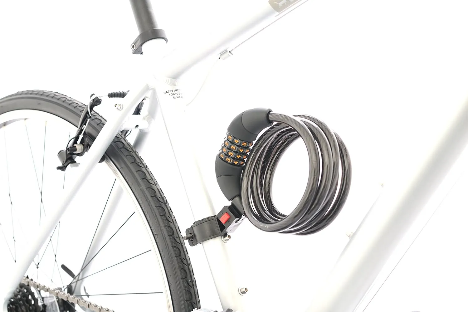 Serfas Combination Coiled Lock