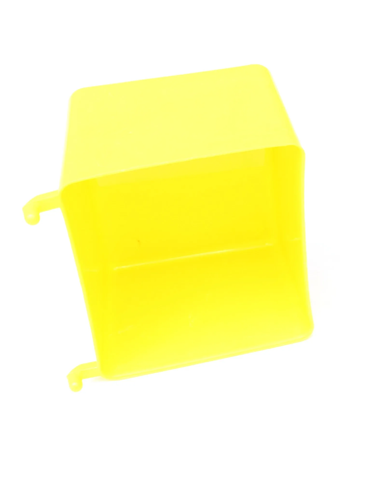 Small Plastic Yellow Pegboard Storage / Parts Bins -Heavy duty -10 Pack