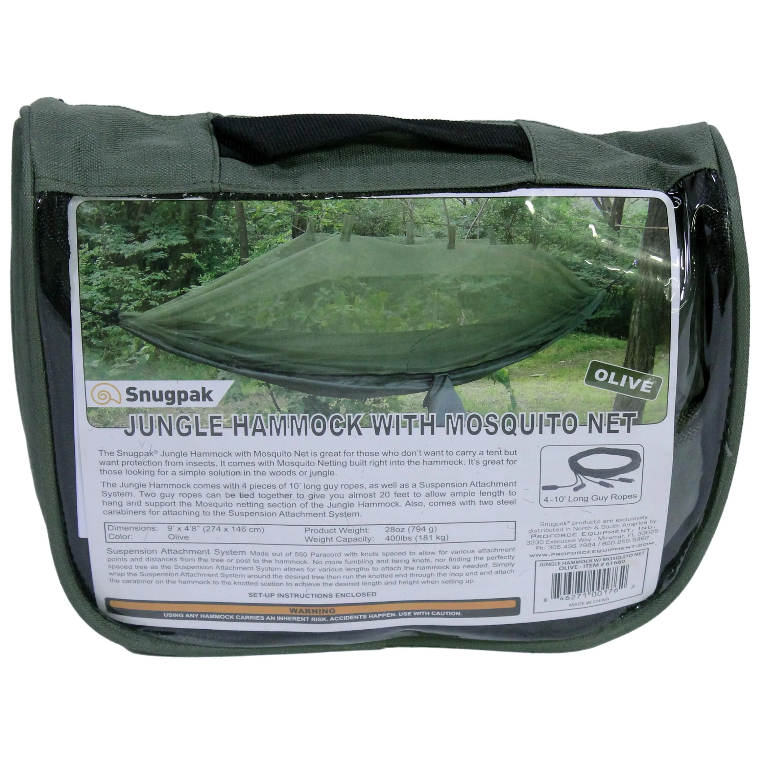 Snugpakjunglehammock W-mosquitonet Olive