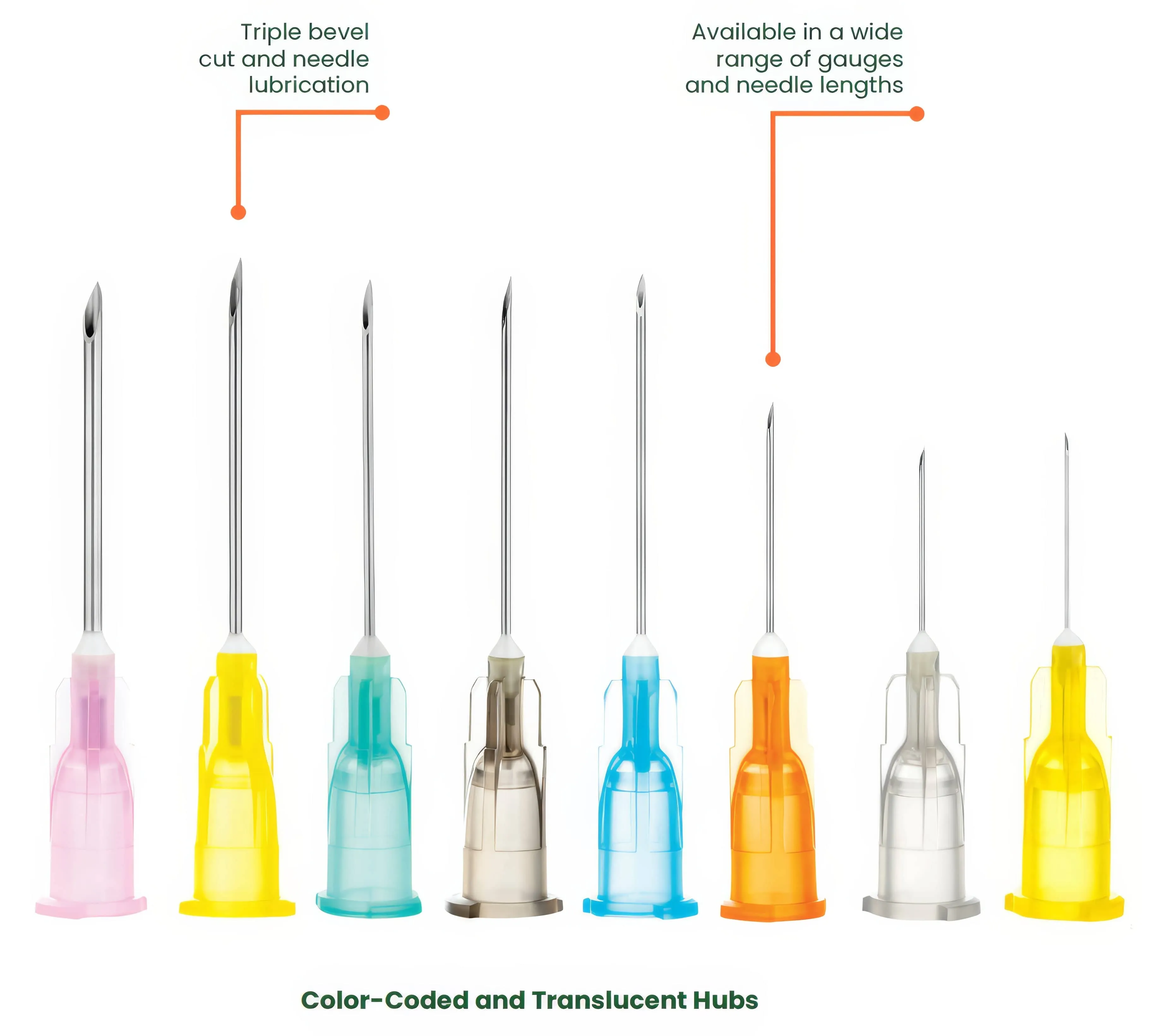 Sol-M Hypodermic Needle 19G 25mm