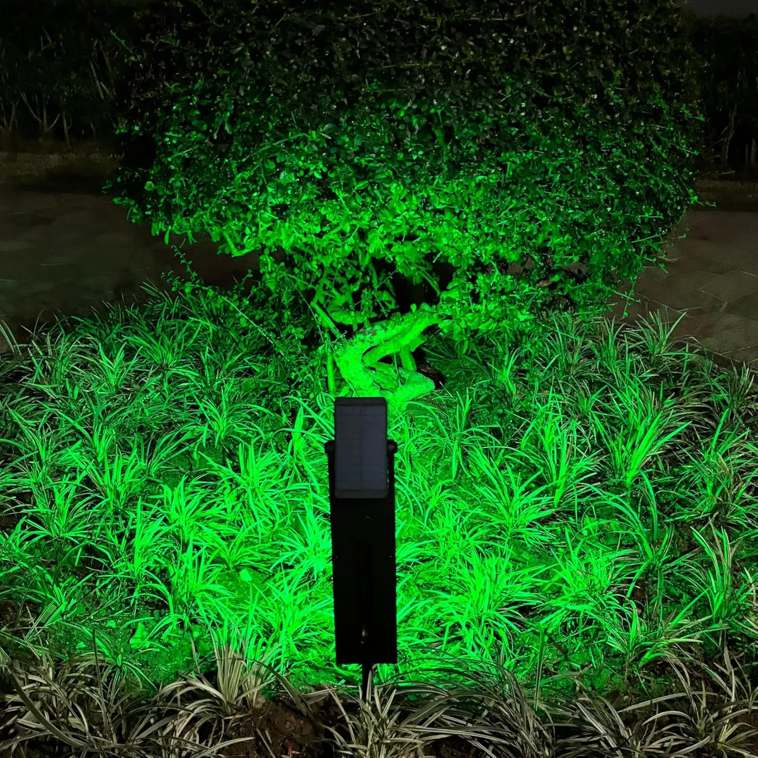 Solar Pathway Lights Outdoor 6 Pack, 360° Adjustable Panel, Multicolor 200LM Solar Powered Path Lights, 12H Lasting, IP65 Waterproof Landscape Lighting for Walkway Yard Garden