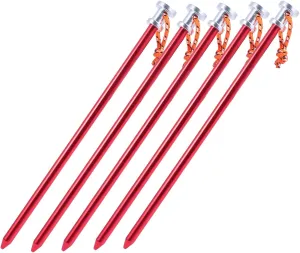 Sosoport 5pcs Tent Pegs Heavy Duty Camping Stakes for Outdoor Use Durable Portable Design for Tents and Awnings Easy to Store Backpack