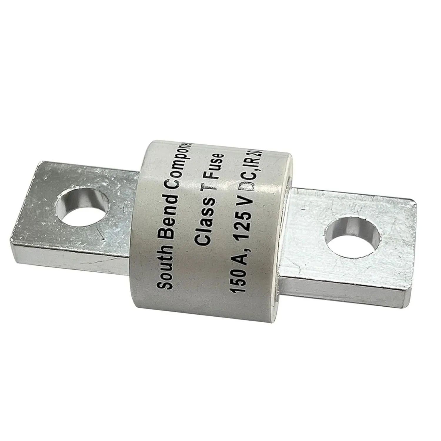 South Bend Components 150A Class T Fast Blow Fuse |150A | 125 Volts | High Current Protection for Marine, RV, Off-Grid Systems, and Battery Banks | Durable Through-Hole Mount Design (150A,1-Pack)