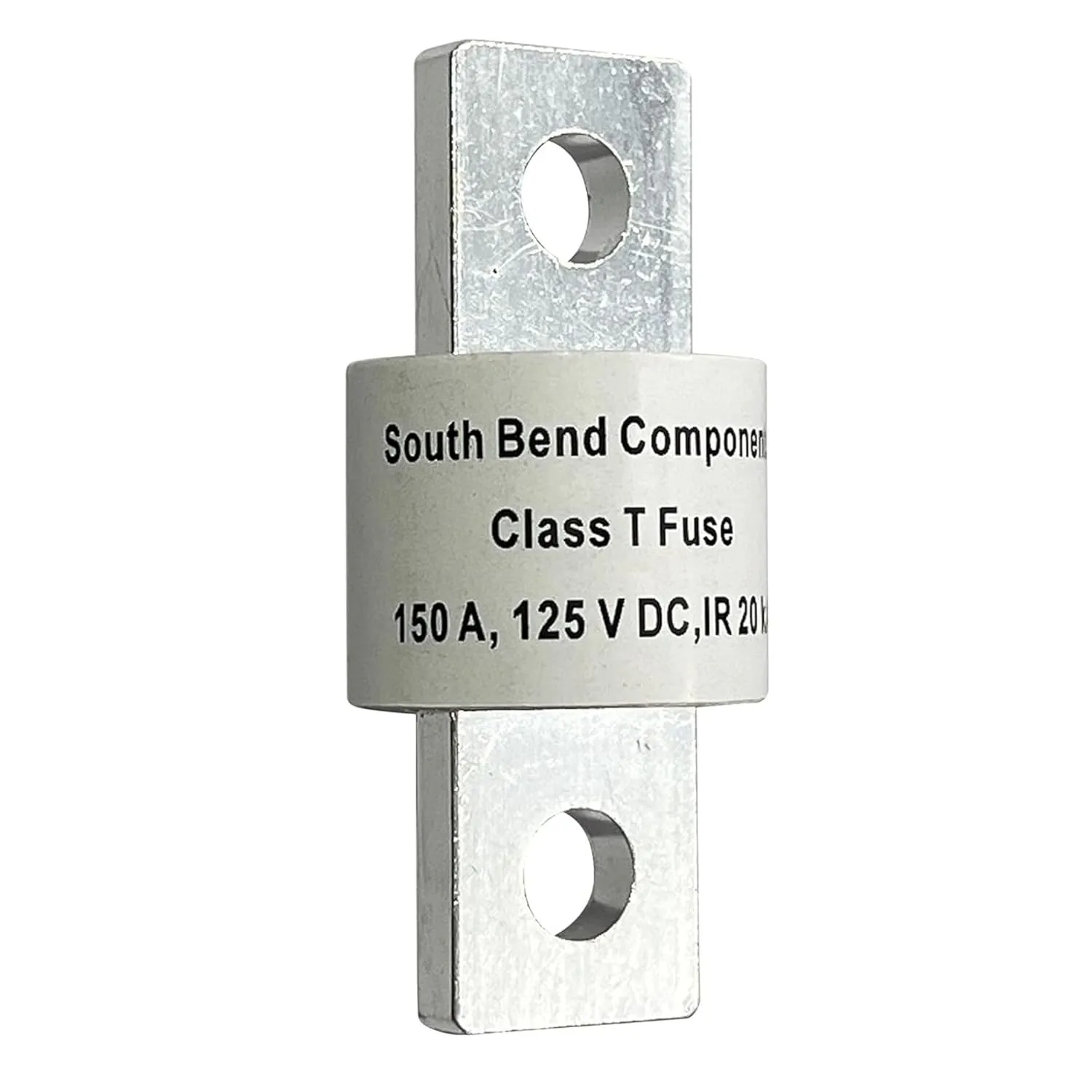 South Bend Components 150A Class T Fast Blow Fuse |150A | 125 Volts | High Current Protection for Marine, RV, Off-Grid Systems, and Battery Banks | Durable Through-Hole Mount Design (150A,1-Pack)