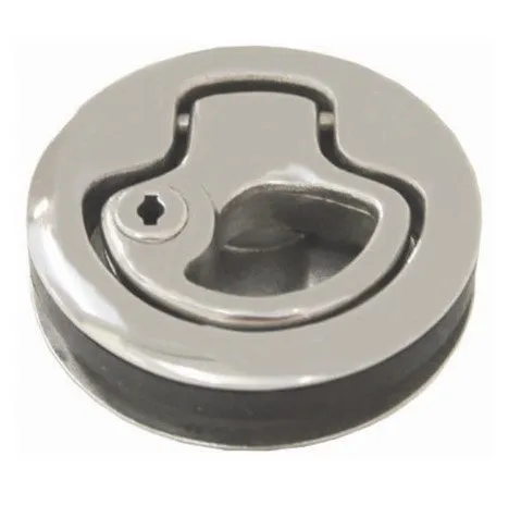 STAINLESS STEEL FLUSH LATCH - KEY LOCKING