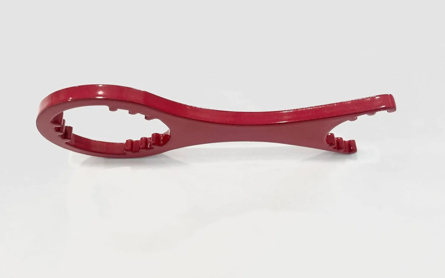 Steel Die Wrench for Lee Precision Reloading Dies Using Spline Nuts Breech Lock, Red