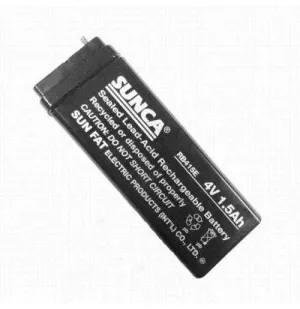 SUNCA 4V 1.5Ah maintenance Free Rechargable Battery