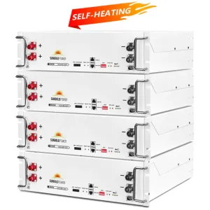 SunGold Power 4x Server Rack 48V 100AH Lithium Battery Self-Heating