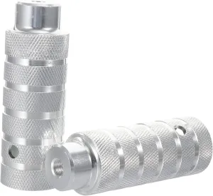 SUPVOX 1Pair Aluminum Alloy Rear Stunt Pegs for Bicycles Durable Bike Pedals for Enhanced Cycling Stability and Color Compatible with Standard Axles