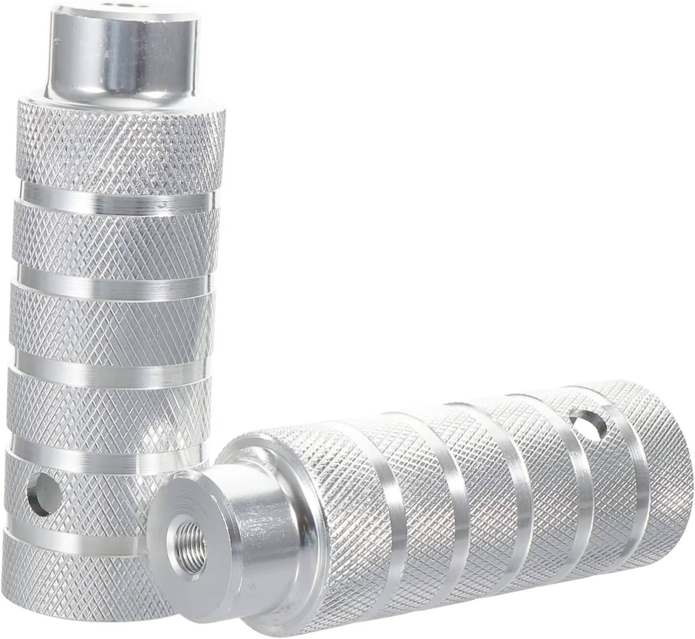 SUPVOX 1Pair Aluminum Alloy Rear Stunt Pegs for Bicycles Durable Bike Pedals for Enhanced Cycling Stability and Color Compatible with Standard Axles