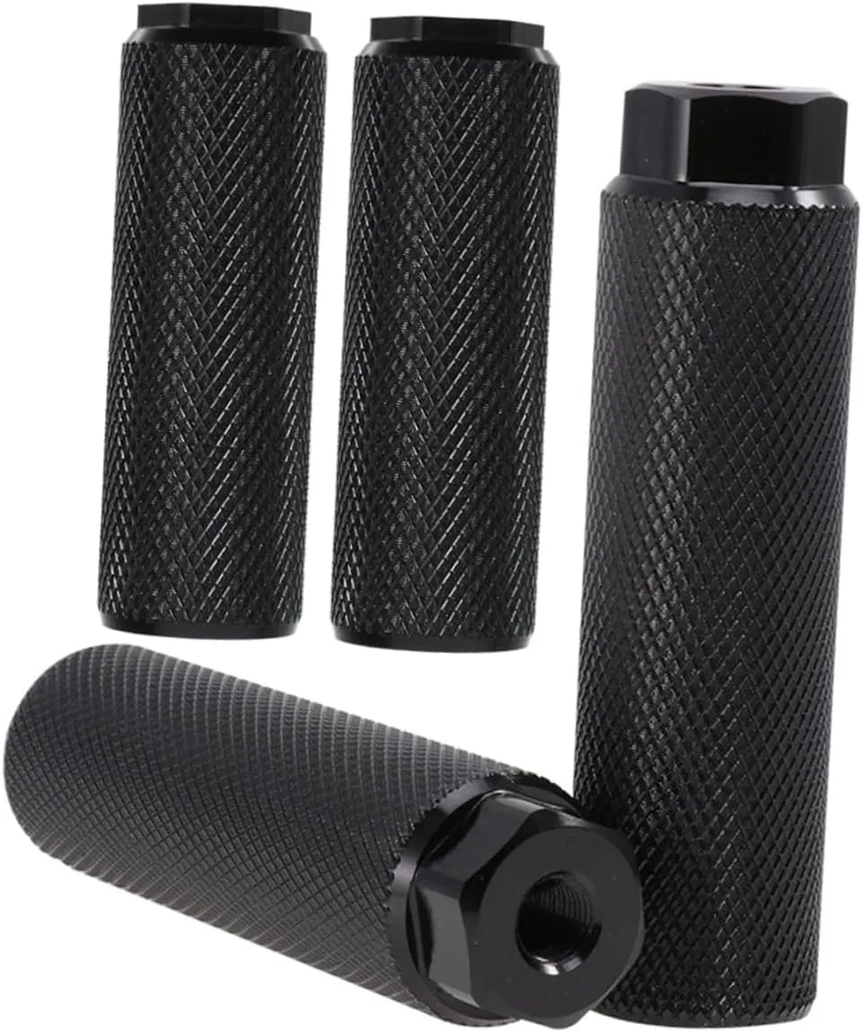 SUPVOX 4Pcs Detachable Bike Foot Pegs Sturdy Aluminum Alloy Bicycles Accessory Wear Resistant Design for Safe Cycling Easy Installation for Mountain Bikes and Electric Bikes